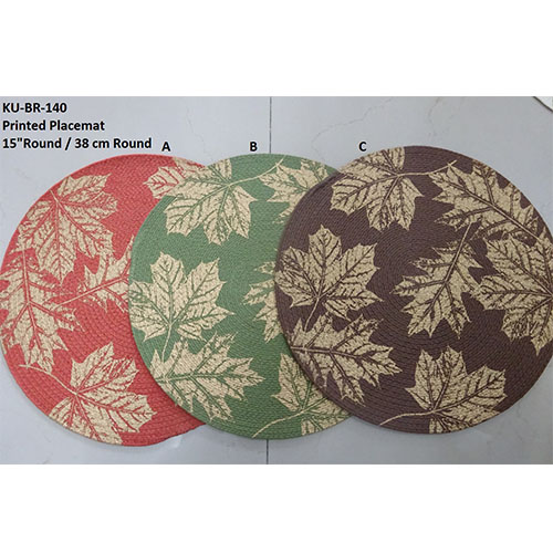 Sanyog Designs - Printed Round Placemats